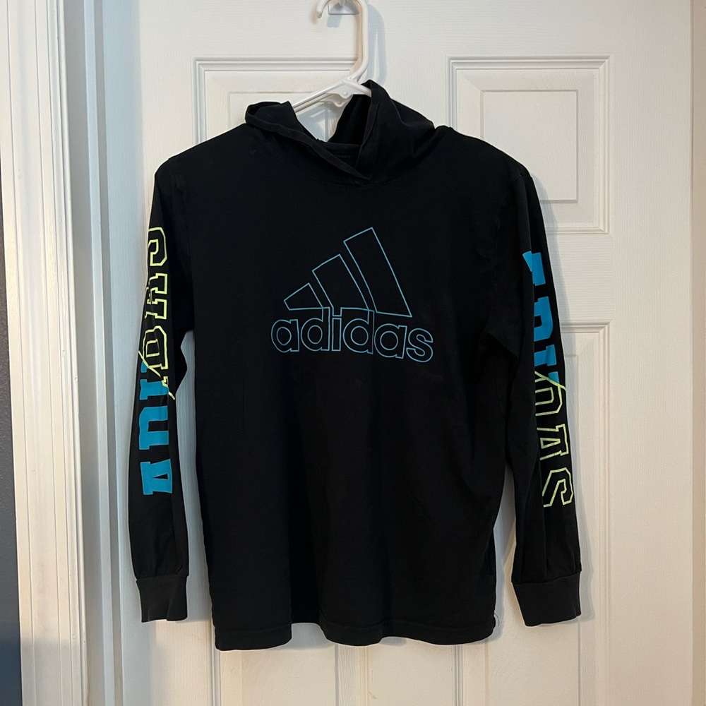 Adidas Hooded Long Sleeve Shirt